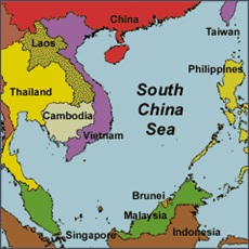 Map courtesy of the South China Sea Virtual Library